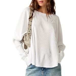 Free people waffle top